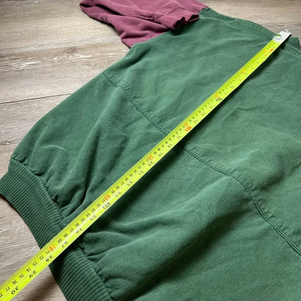 Wisconsin dells Sweatshirt Men L Green Colorblock Mountain Golf Vintage